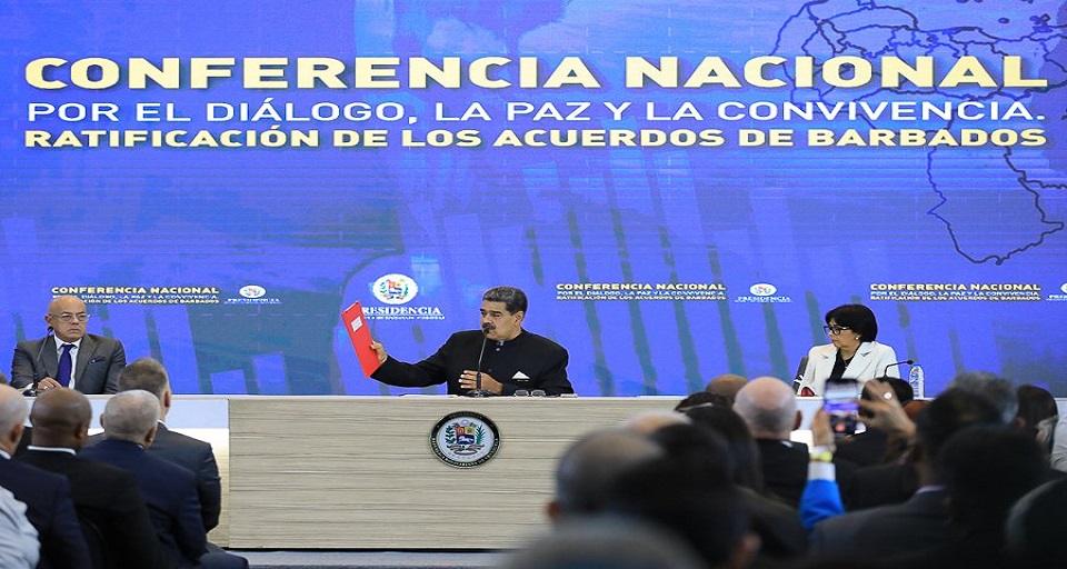 Maduro Conferencia Diálogo