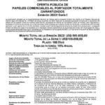 Xeax Aviso de Prensa PPCC Emisión 2022 Serie I Miniatura